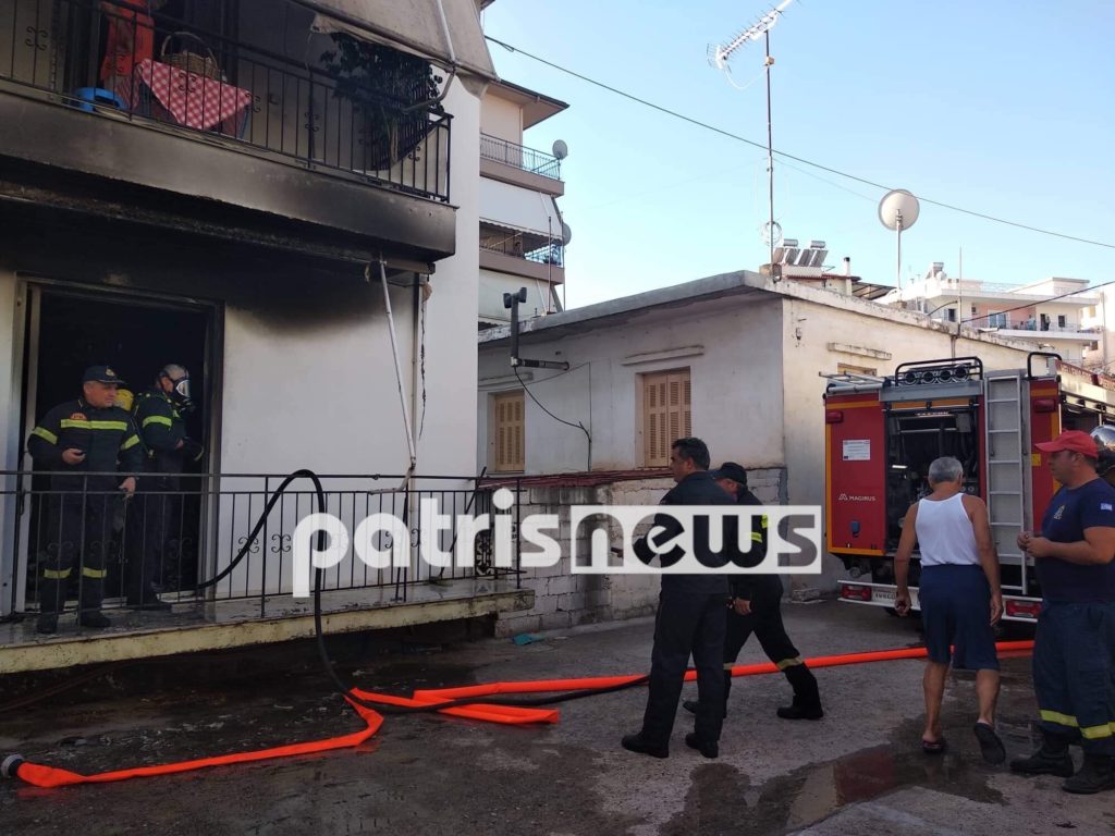 Πυρκαγιά σε σπίτι στο Καλλίκωμο Ηλείας – Απομακρύνθηκε ηλικιωμένη