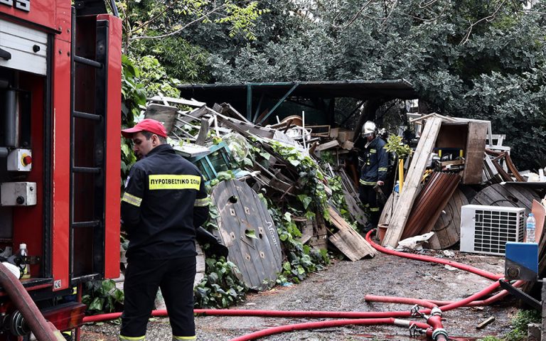 Πυρκαγιά σε αποθηκευτικό χώρο στο Νεοχώρι Μαγνησίας