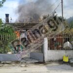 Πυρκαγιά σε μονοκατοικία στην Αγίου Γεωργίου στη Ραφήνα (Φωτό)