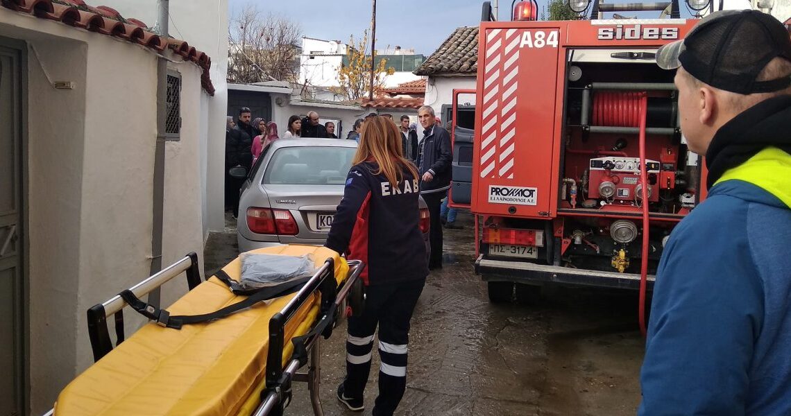 Πυρκαγιά σε οικία επί της οδού Φιλιππουπόλεως στην Κομοτηνή