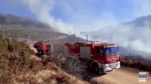 Εορδαία: Πυρκαγιά έκαψε 100 στρέμματα δασικής και χορτολιβαδικής έκτασης στη Βλάστη