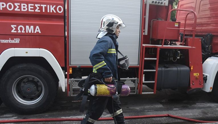 Πυρκαγιά σε σπίτι στην Τοπική Κοινότητα Τραγίλου Σερρών