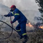 Πυρκαγιά σε δασική έκταση στην περιοχή Βουτσιμός Αχαΐας