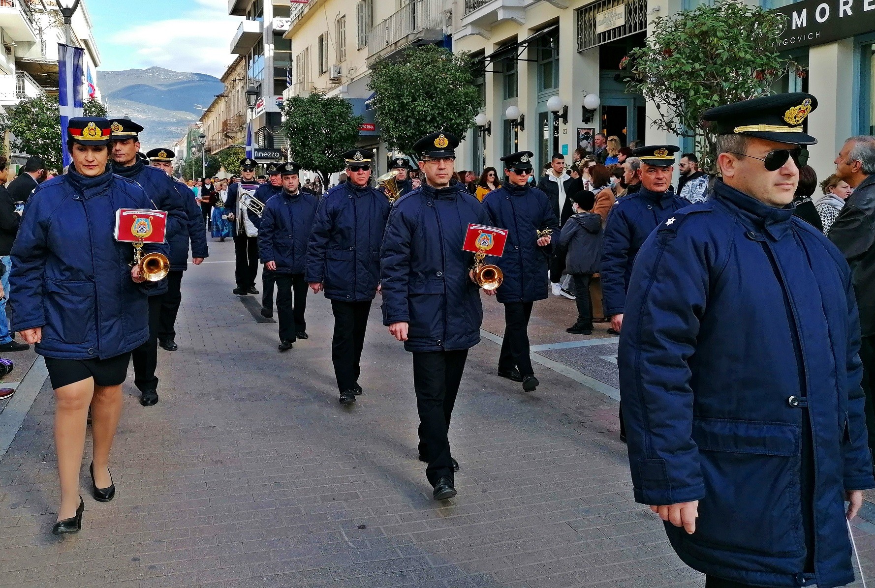 Στους εορτασμούς της Υπαπαντής Κυρίου στη Καλαμάτα η Φιλαρμονική Πυροσβεστικού Σώματος