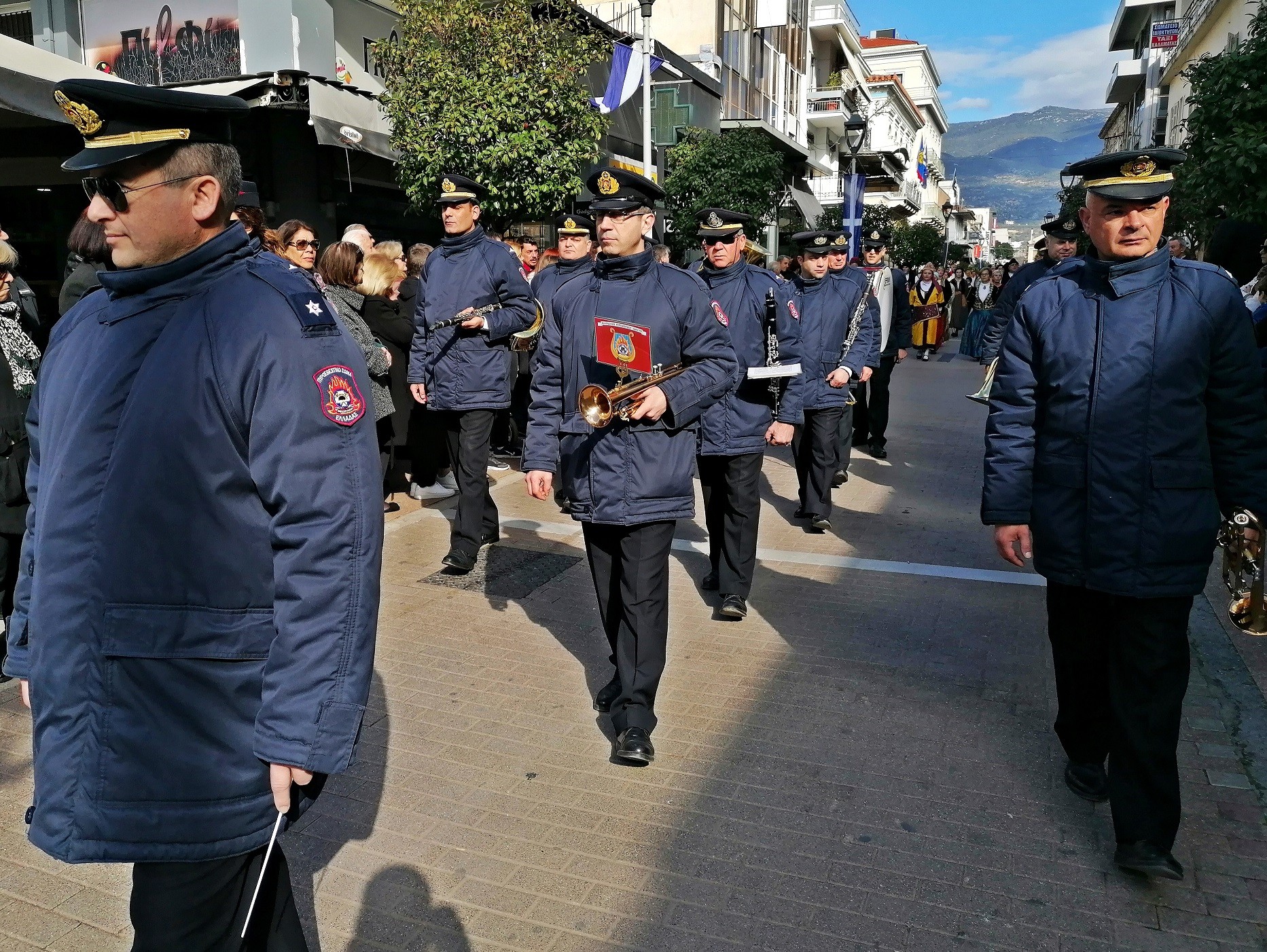 Στους εορτασμούς της Υπαπαντής Κυρίου στη Καλαμάτα η Φιλαρμονική Πυροσβεστικού Σώματος