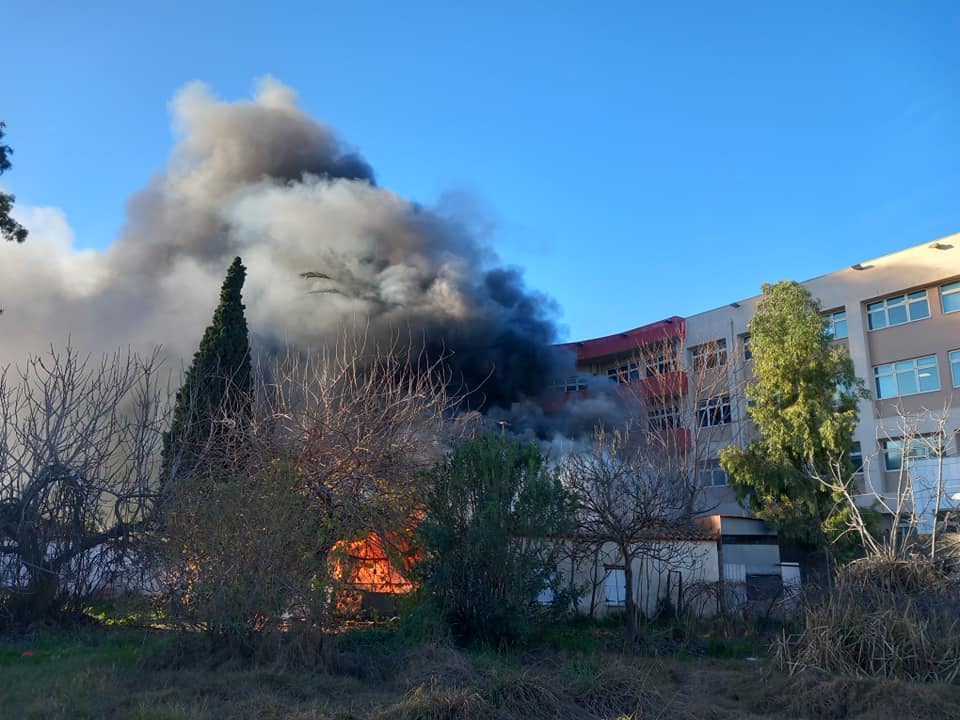 Πυρκαγιά σε κατοικία στην Χαλκίδα Εύβοιας
