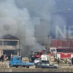 Πυρκαγιά σε 3 διώροφες οικίες και 1 μονοκατοικία στο Δροσερό Ξάνθης