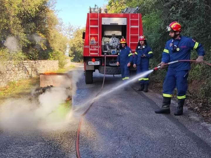 Εντυπωσίασε η διακλαδική άσκηση ετοιμότητας “ΠΥΡΑΝΘΟΣ 2023” στο Βαθύ Γυθείου