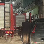Πυρκαγιά σε Ι.Χ όχημα επί της οδού Γαριβάλδη στα Τρίκαλα