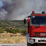Πυρκαγιά σε χορτολιβαδική έκταση στην περιοχή Χάρακας Λήμνου