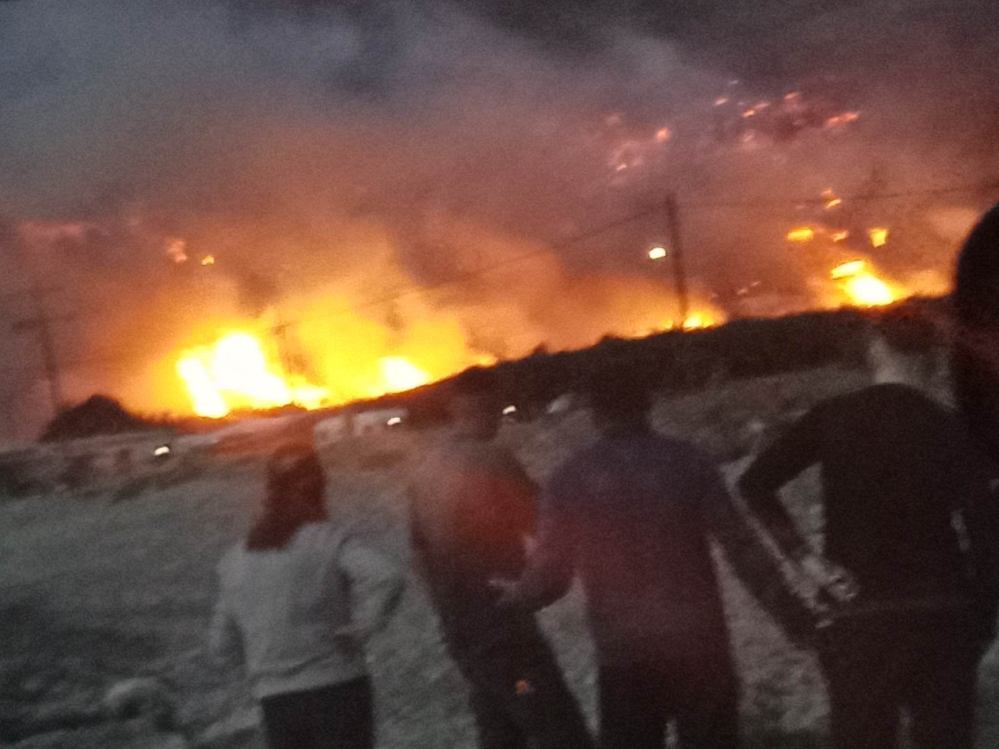 Πυρκαγιά σε χορτολιβαδική έκταση στο Καστέλι Χανίων