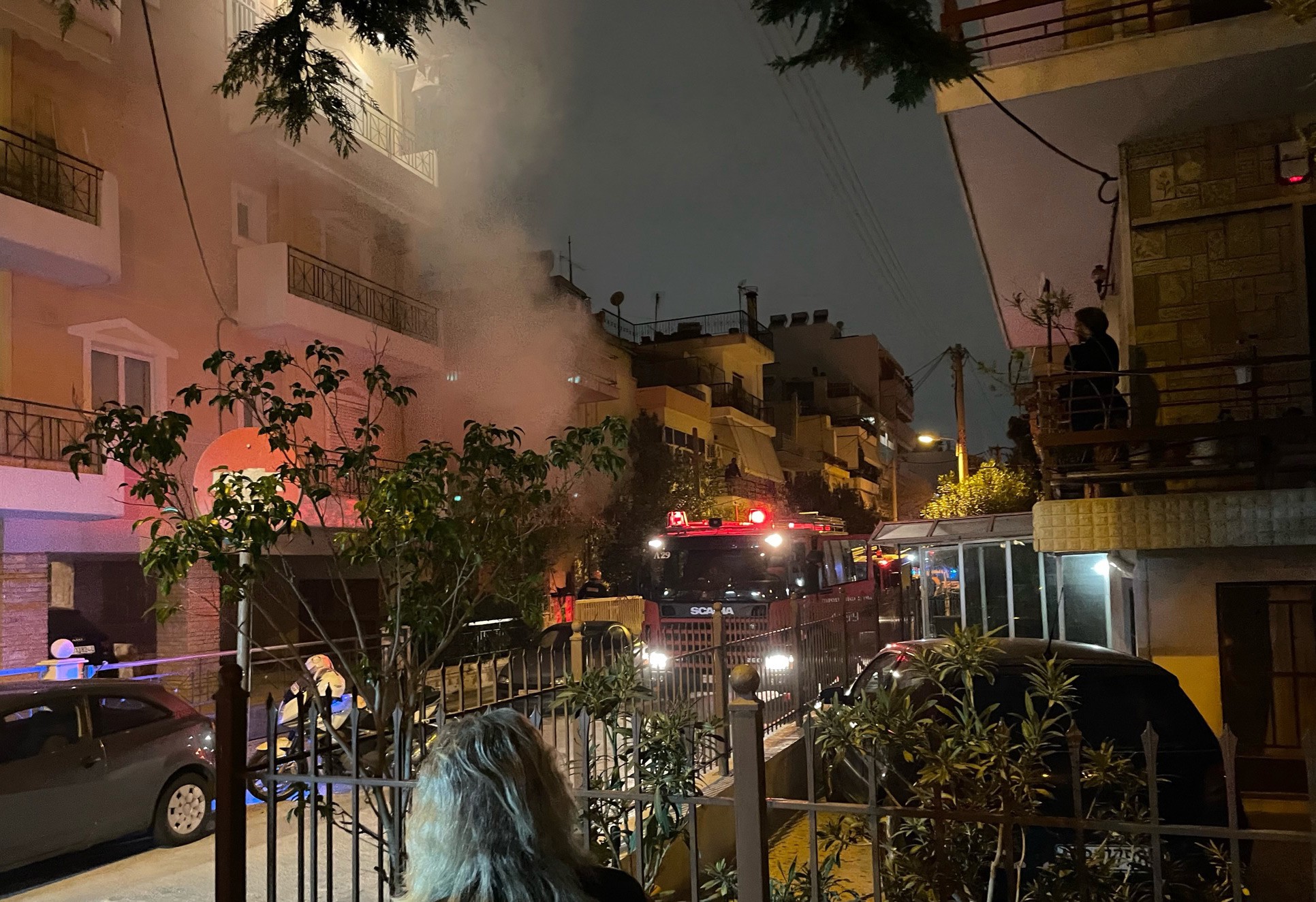 Πυρκαγιά σε διαμέρισμα επί της οδού Δροσίνη στο Μοσχάτο
