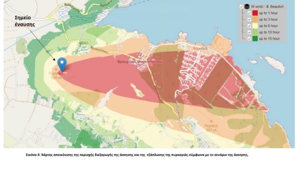 ΑΙΝΕΙΑΣ ΑΑ 2023: Άσκηση πεδίου για δασική πυρκαγιά διεξήχθη στο Μαρκόπουλο