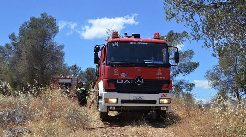 Σύλληψη για πυρκαγιά σε αγροτική έκταση στη νήσο Λήμνο