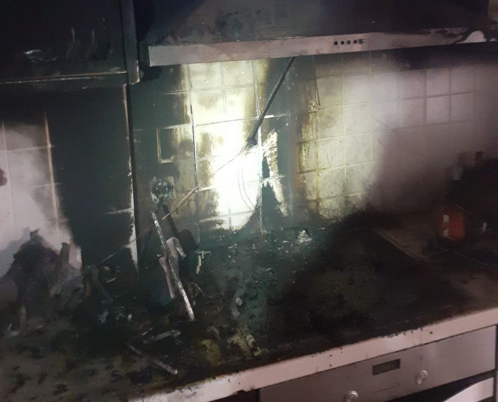 Πυρκαγιά σε διαμέρισμα πολυκατοικίας στην περιοχή των Καμινίων στο Ηράκλειο Κρήτης