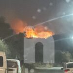 Πυρκαγιά σε χορτολιβαδική έκταση στα Καπαριανα Μοιρών στην Κρήτη