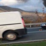 Πυρκαγιά σε Ε.Ι.Χ. όχημα στο 16 χλμ Θεσσαλονίκης – Σερρών στο Λαγκαδά Θεσσαλονίκης