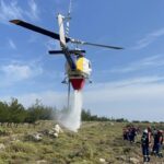 Ηράκλειο: Με δύο πυροσβεστικά ελικόπτερα ενισχύθηκε η Πυροσβεστική