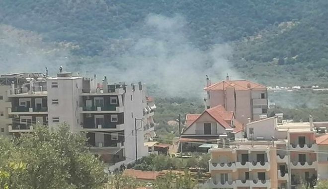 Πυρκαγιά σε αγροτική έκταση στο Γραικοχώρι Ηγουμενίτσας
