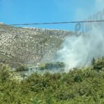Άμεσα τέθηκε υπό έλεγχο η πυρκαγιά χαμηλή βλάστηση στον Κουβάρα Αττικής