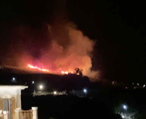 Πυρκαγιά σε αγροτοδασική έκταση στην περιοχή της Σκάλας Κεφαλονιάς