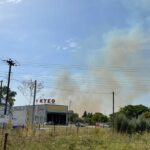 Πυρκαγιά σε χαμηλή βλάστηση στο Αγρίνιο Αιτωλοακαρνανίας