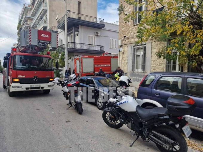 Πυρκαγιά σε διαμέρισμα επί της οδού Βασιλειάδου στην Πάτρα