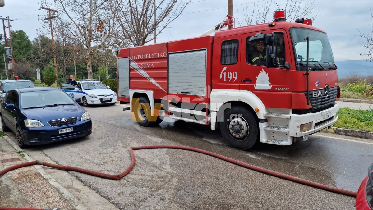 Πυρκαγιά σε ξενοδοχείο στα Λουτρά Υπάτης Φθιώτιδας