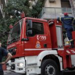 Πυρκαγιά σε εστιατόριο στη συμβολή των οδών Σπινθάρου και Μύσωνος, στον Νέο Κόσμο