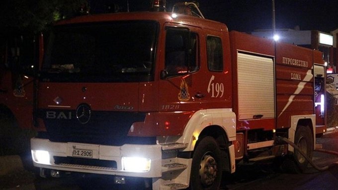 Πυρκαγιά σε διαμέρισμα επί της οδού Αλκινόης στο Περιστέρι
