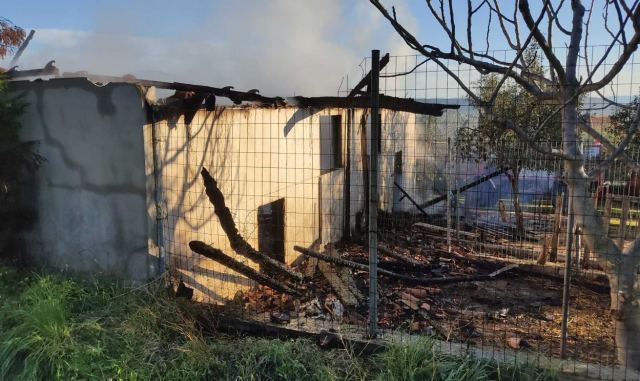 Πυρκαγιά σε ποιμνιοστάσιο στην αγροτική περιοχή Αταλάντης Φθιώτιδας