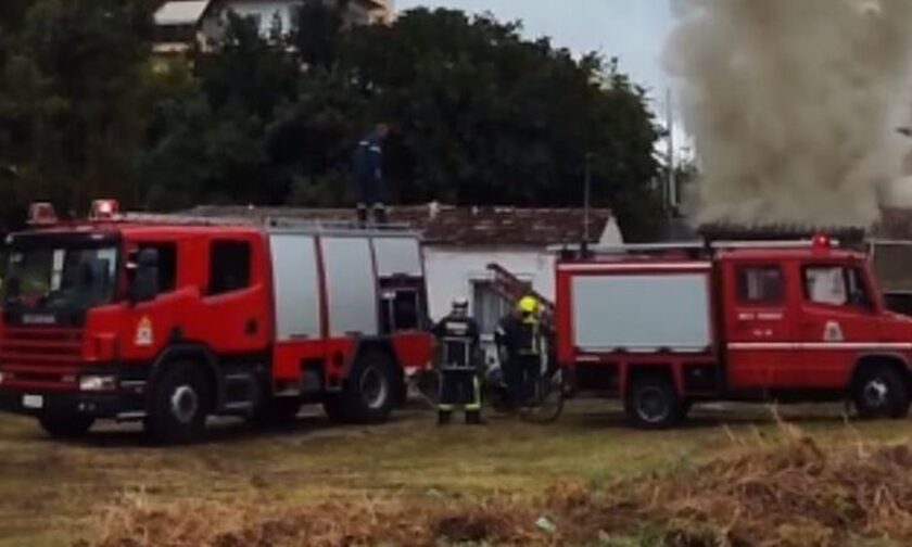Πυρκαγιά σε μονοκατοικία στη Γενισέα Ξάνθης