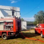 Πυρκαγιά σε συνεργείο αυτοκινήτων και μοτοποδηλάτων, στην Κυψέλη Αίγινας