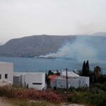 Χανιά: Χωρίς ενεργό μέτωπο η πυρκαγιά στην περιοχή του Ναυστάθμου Σούδας