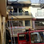 Πυρκαγιά σε διαμέρισμα 1ου ορόφου επί της οδού Διάκου στα Ιωάννινα