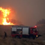Πυρκαγιά σε αγροτοδασική έκταση στον Αλίαρτο Βοιωτίας