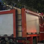 Πυρκαγιά σε πρόχειρο αποθηκευτικό χώρο στην περιοχή Νέσσωνα Λάρισας