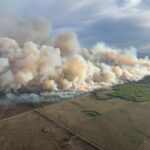 Για 4η ημέρα μαίνονται οι πυρκαγιές στον Δυτικό Καναδά