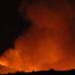 Πυρκαγιά σε δασική έκταση στην περιοχή Αίθωνας στη Ρόδο