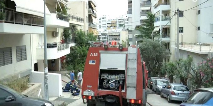 Πυρκαγιά σε διαμέρισμα επί της οδού Τριφυλλίας στου Ζωγράφου