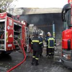 Πυρκαγια σε χώρο συνάθροισης κοινού επί της οδού Ανεξαρτησίας στην Αργυρούπολη