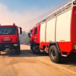 Υπό μερικό έλεγχο τέθηκε η πυρκαγιά σε δασική έκταση στην περιοχή Μαυροβούνι Λακωνίας