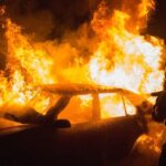 Πυρκαγιά σε Ι.Χ όχημα επί της οδού Ανθέων στο Χαϊδάρι