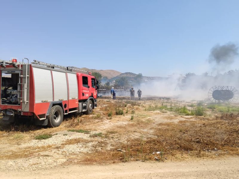 Πυρκαγιά σε αγροτική αποθήκη στο Καλπάκι Ιωαννίνων