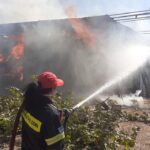 Πυρκαγιά σε κτηνοτροφική εγκατάσταση στη Μελίκη Ημαθίας