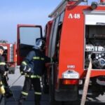 Πυρκαγιά σε βιοτεχνία παραγωγής πίσσας στη Δ.Ε. Θεοδώρου Ζιάκα στα Γρεβενά