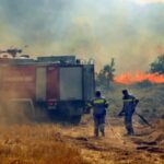 Πυρκαγιά σε αγροτοδασική έκταση στην περιοχή Μοναστηράκι Έβρου