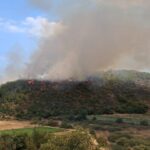 Πυρκαγιά σε αγροτοδασική έκταση στην περιοχή Συκάμινο Ωρωπού