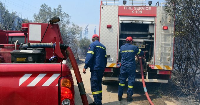 Συμβάντα ημέρας από το Πυροσβεστικό Σώμα