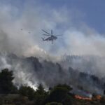 Πυρκαγιά σε αγροτοδασική έκταση στα Βορίζια Ηρακλείου Κρήτης